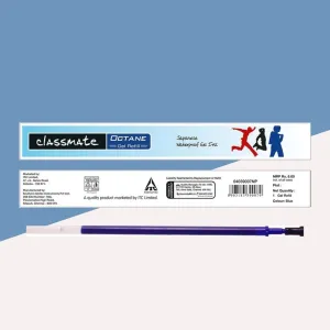 ( 10 pcs.) Classmate Octane Gel Refill – Blue