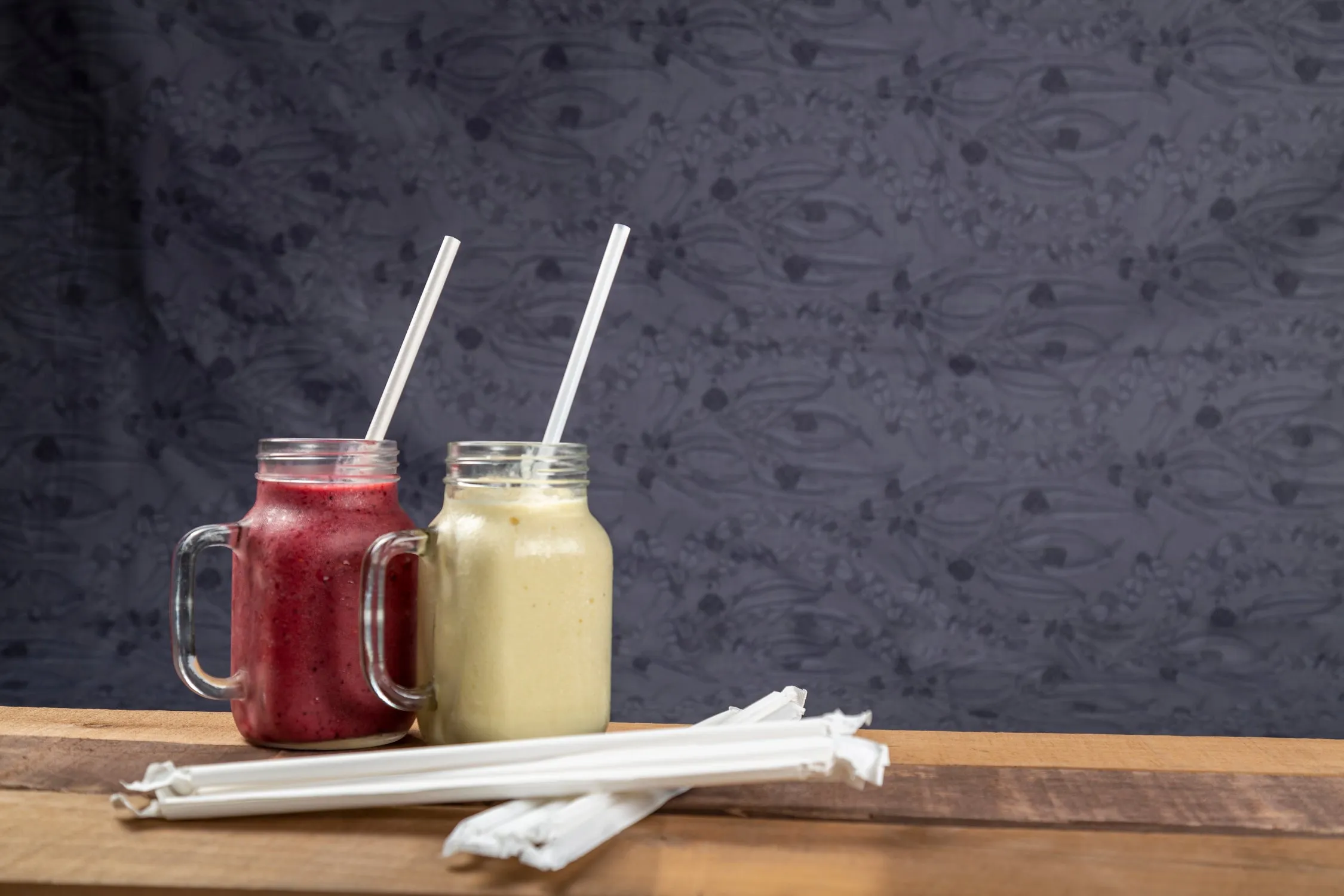 10.25" White Wrapped Giant Paper Straws, Case of 3,600