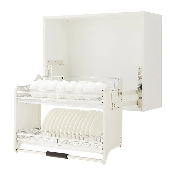2 Tier Pull-Out Cabinet Organizer Drop Down-900MM