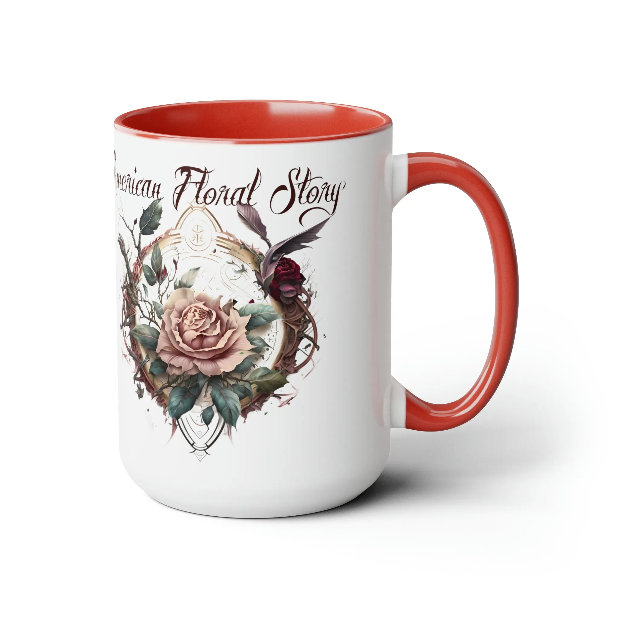 american floral story - 15oz graphic mug