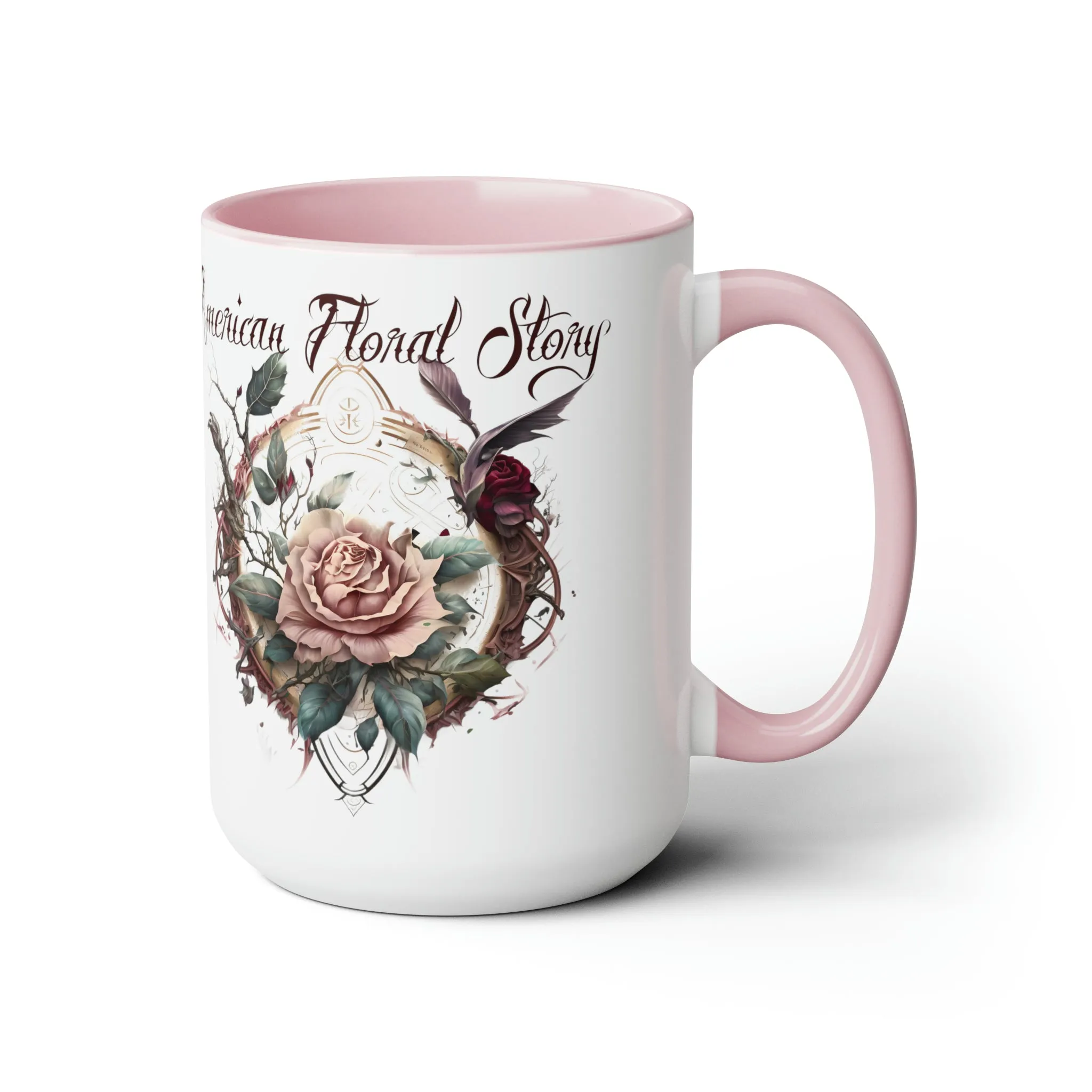 american floral story - 15oz graphic mug