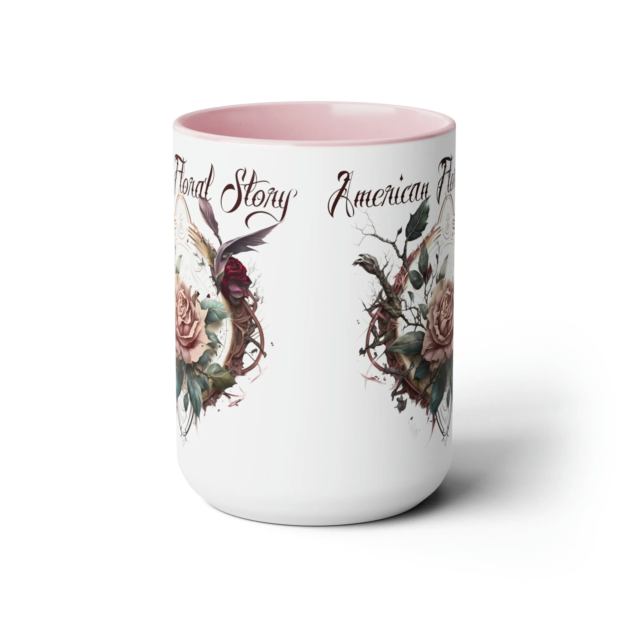 american floral story - 15oz graphic mug