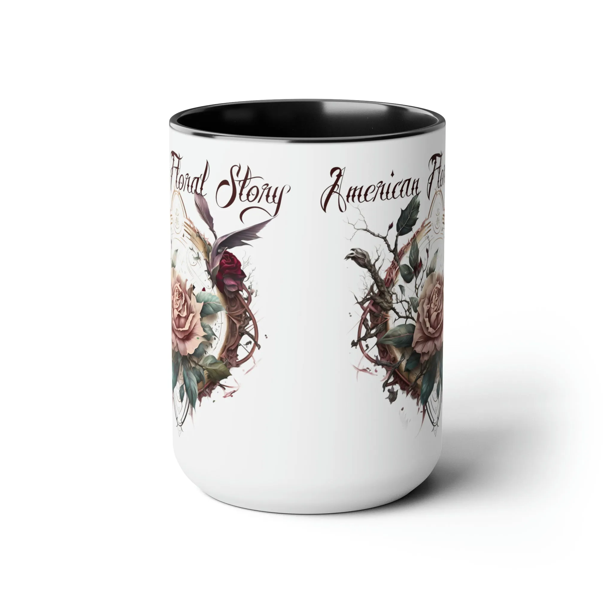 american floral story - 15oz graphic mug