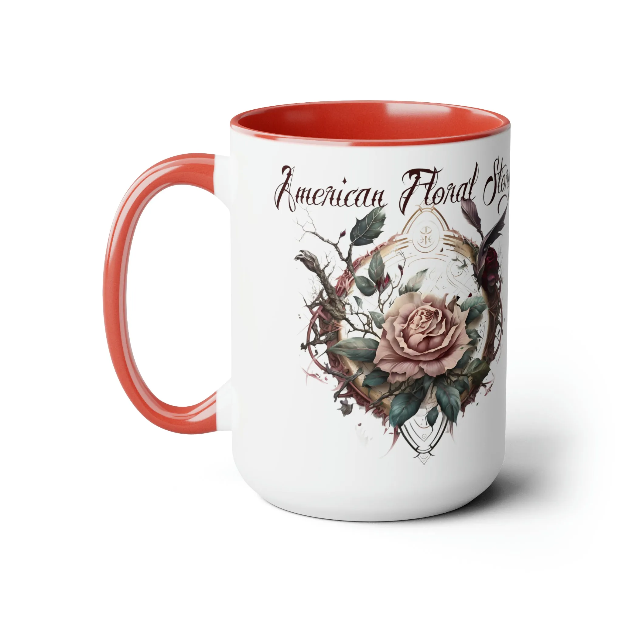 american floral story - 15oz graphic mug
