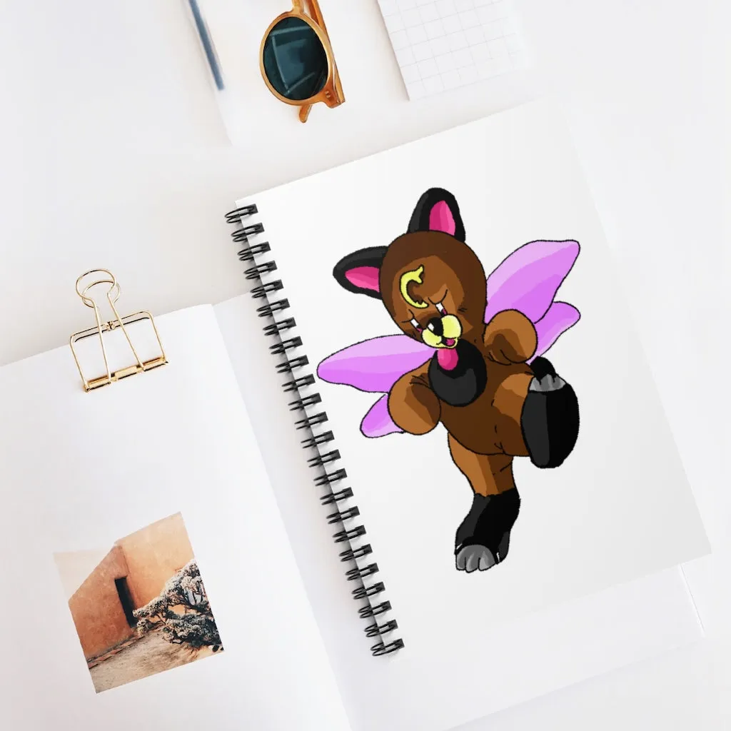 Angebear Spiral Notebook - Ruled Line