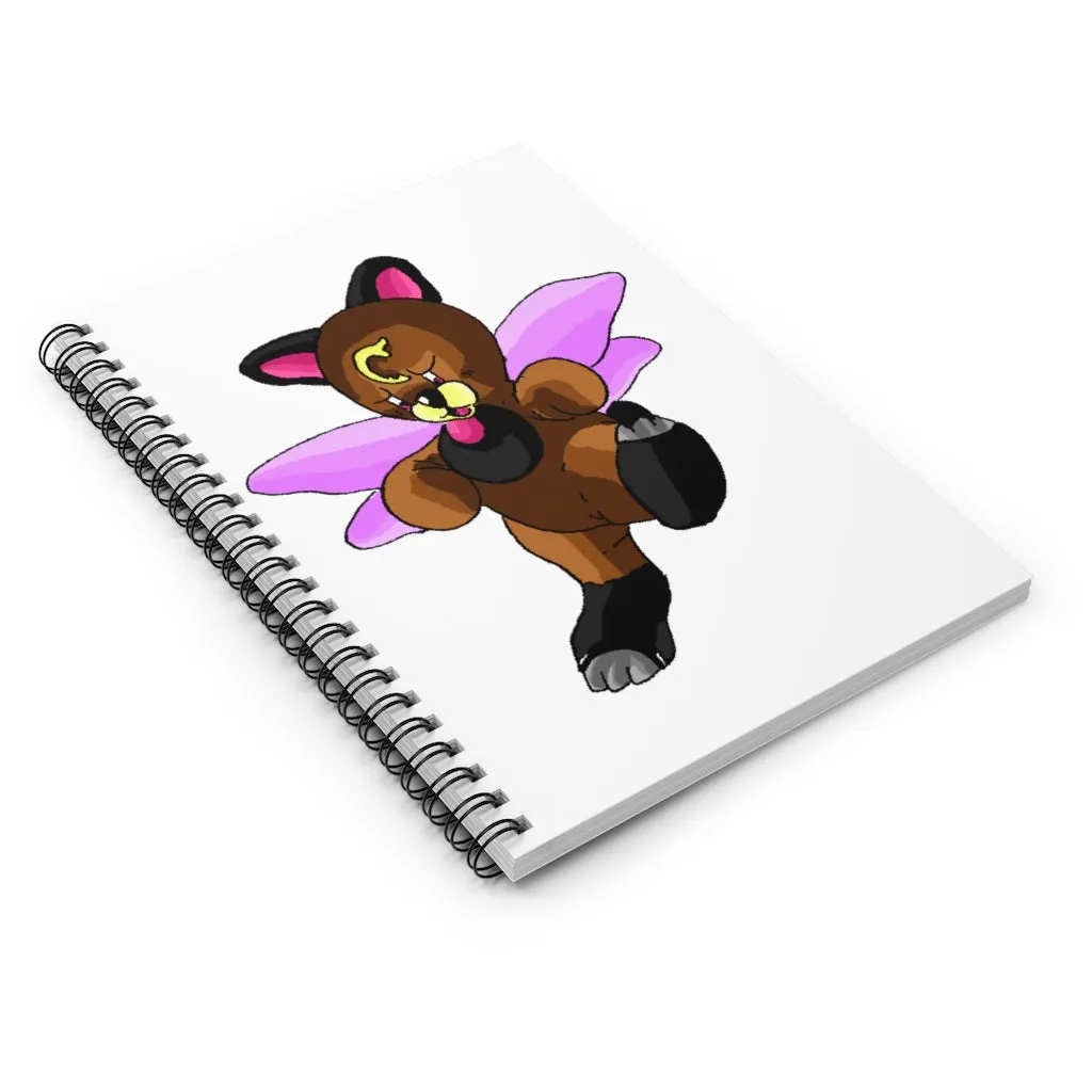 Angebear Spiral Notebook - Ruled Line