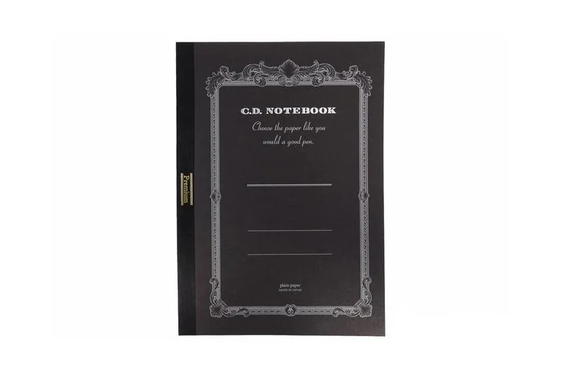 Apica Premium C.D. Notebook - A5 - Plain - 192 Pages