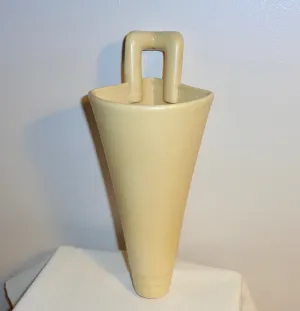 Art Deco 1930s Gray's Pottery Corner Wall Pocket Vase