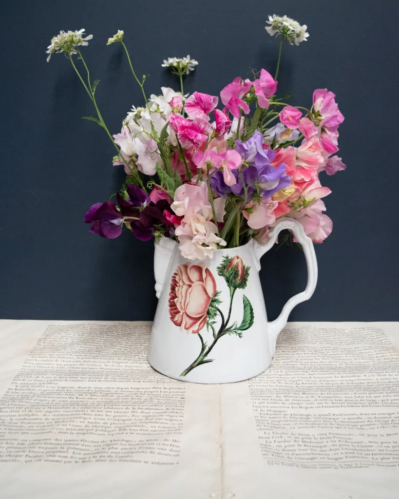 Astier de Villatte Moss Rose Vase