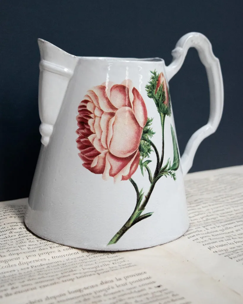 Astier de Villatte Moss Rose Vase