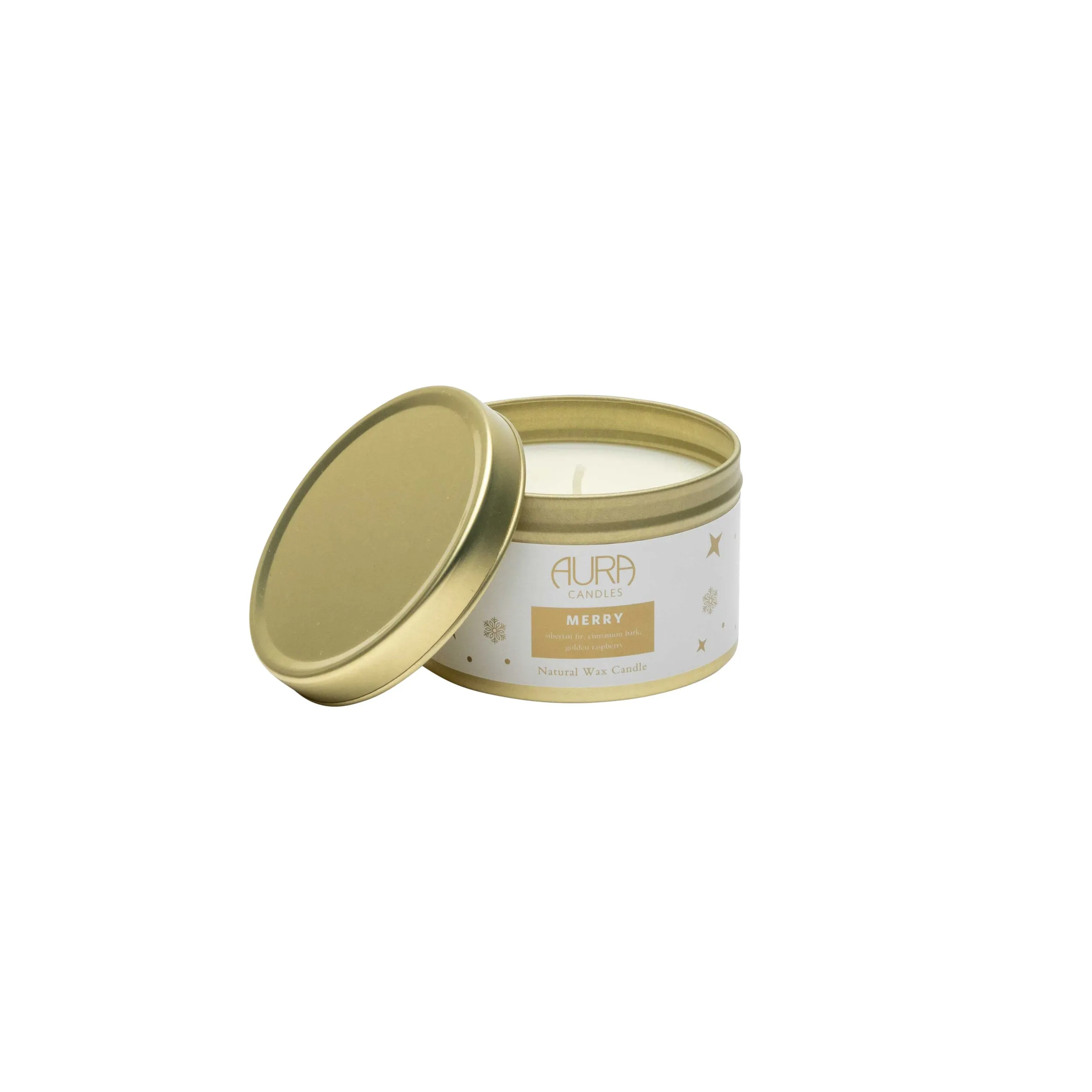 AURA CANDLES - MERRY TRAVEL CANDLE