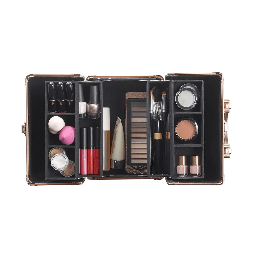 Beautify Small Blush Pink Makeup Case