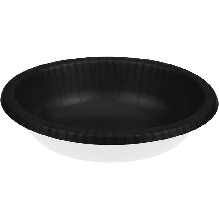 Black Velvet Paper Bowls 20 Oz (20/Pkg)