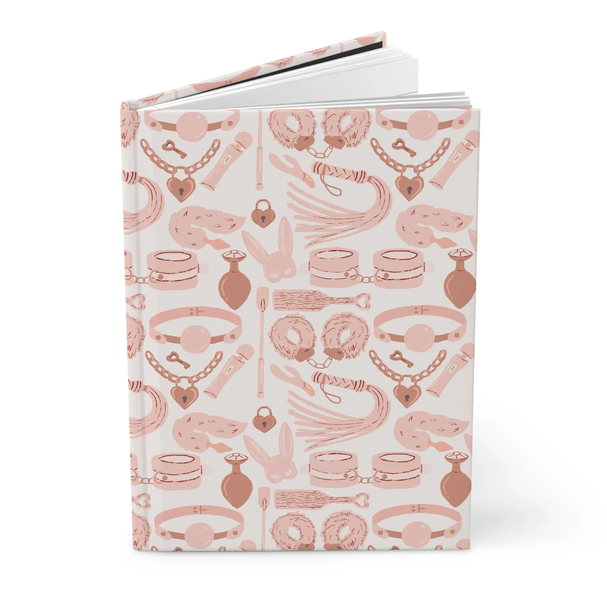 Blush Pink Kink Hardcover Journal