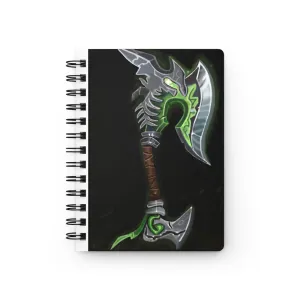 Bone Crusher Scythe Spiral Bound Journal