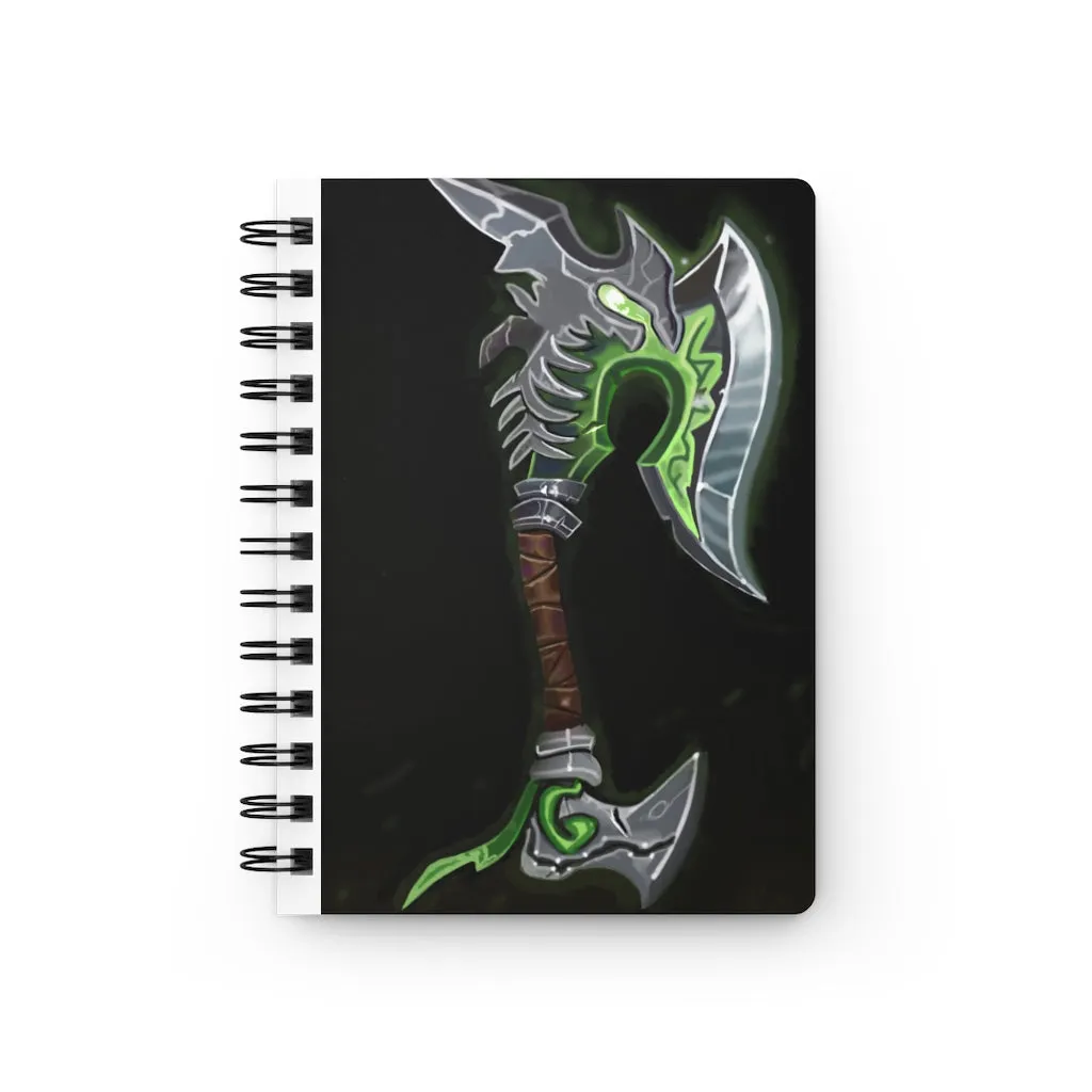 Bone Crusher Scythe Spiral Bound Journal