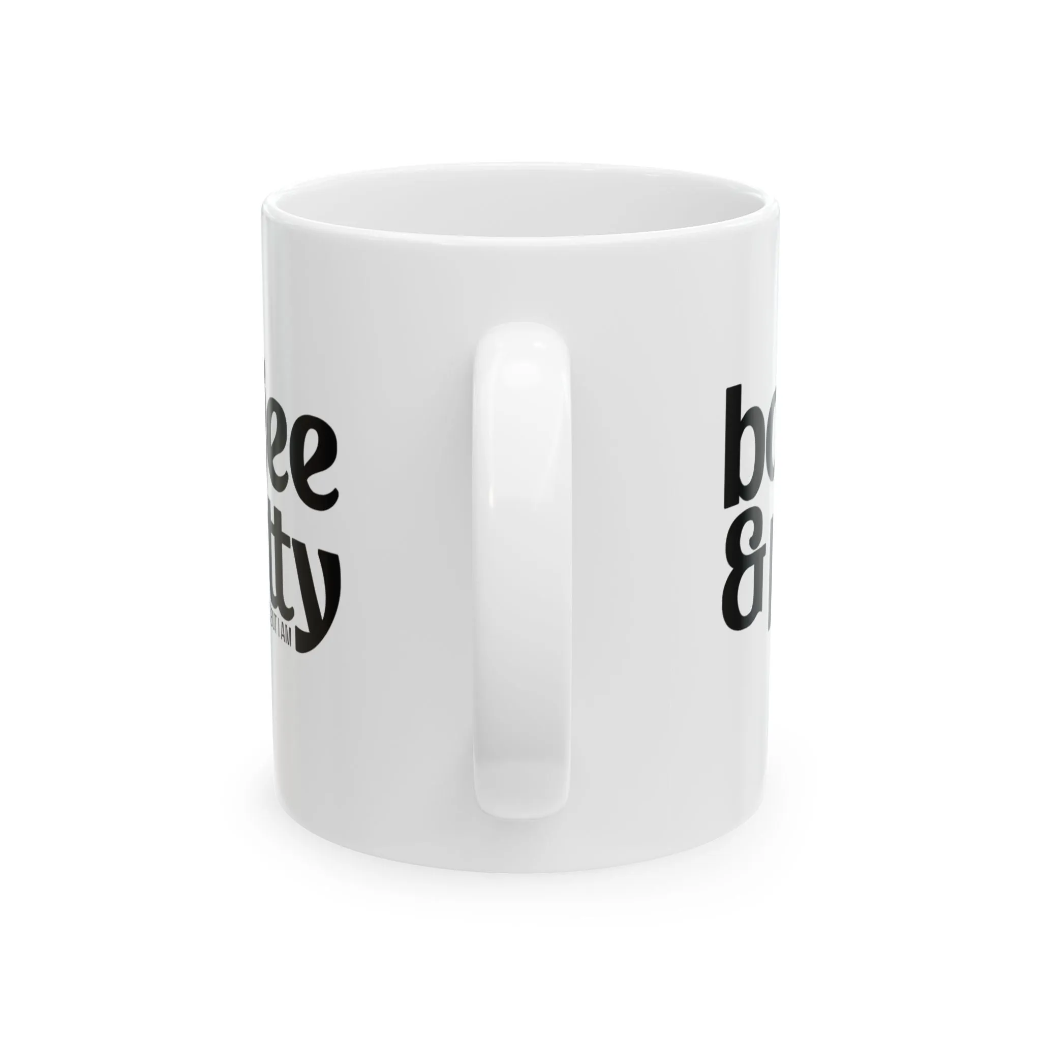 Boujee and Petty Mug 11oz (White & Black)