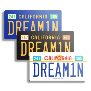 CA DREAM1N Stickers