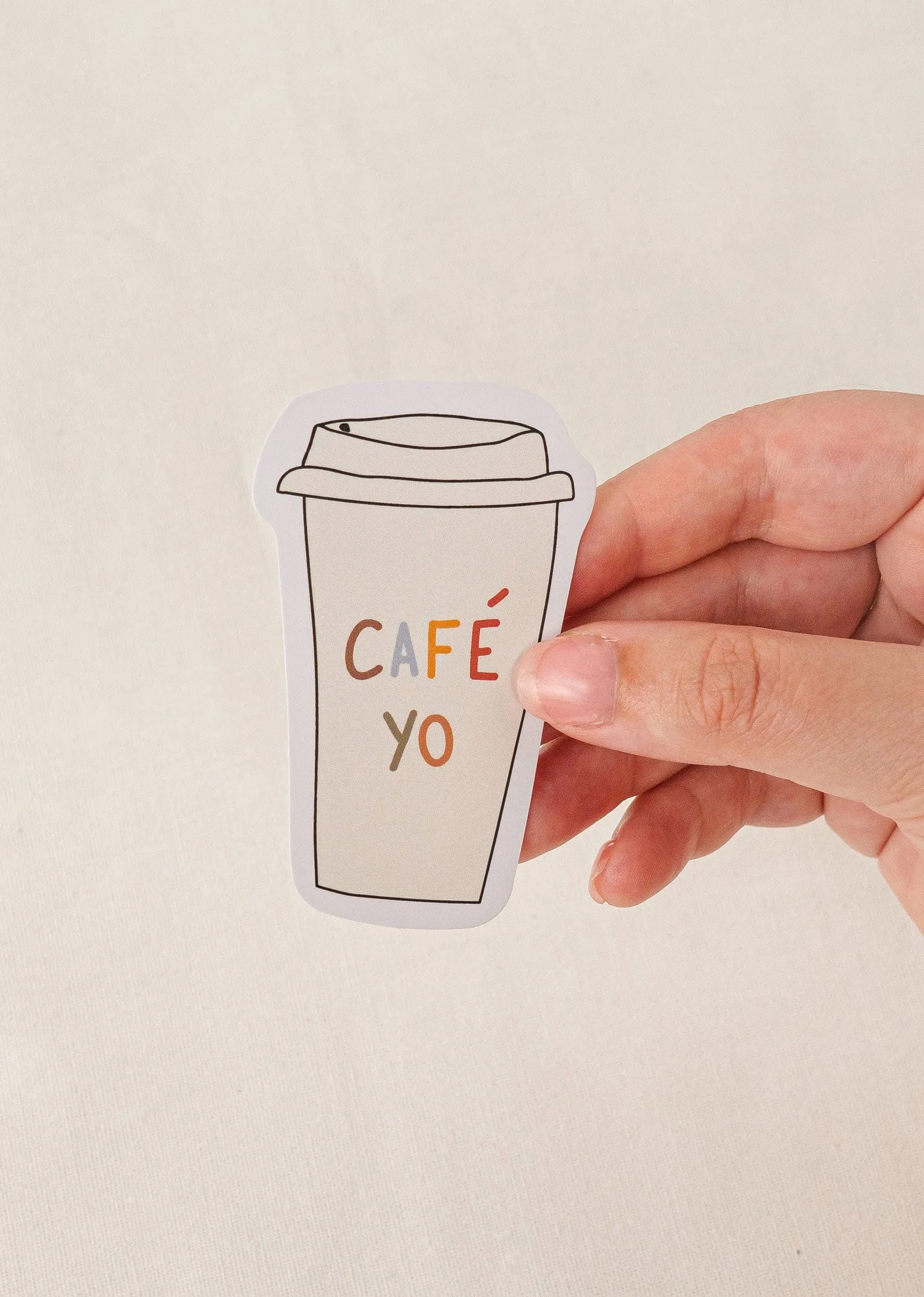 Cafe Yo - Vinyl Sticker