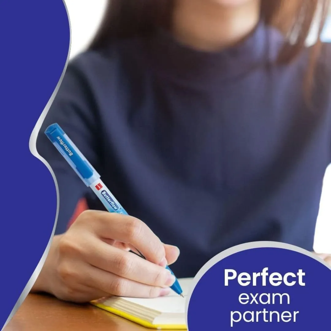 Cello Butterflow Simply Ballpoint Pen – Blue ( Pack of 1 )