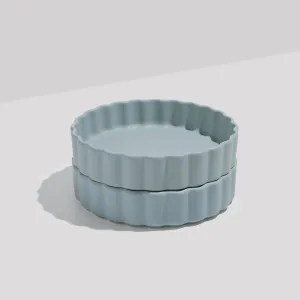 Ceramic Bowl x2 - Blue