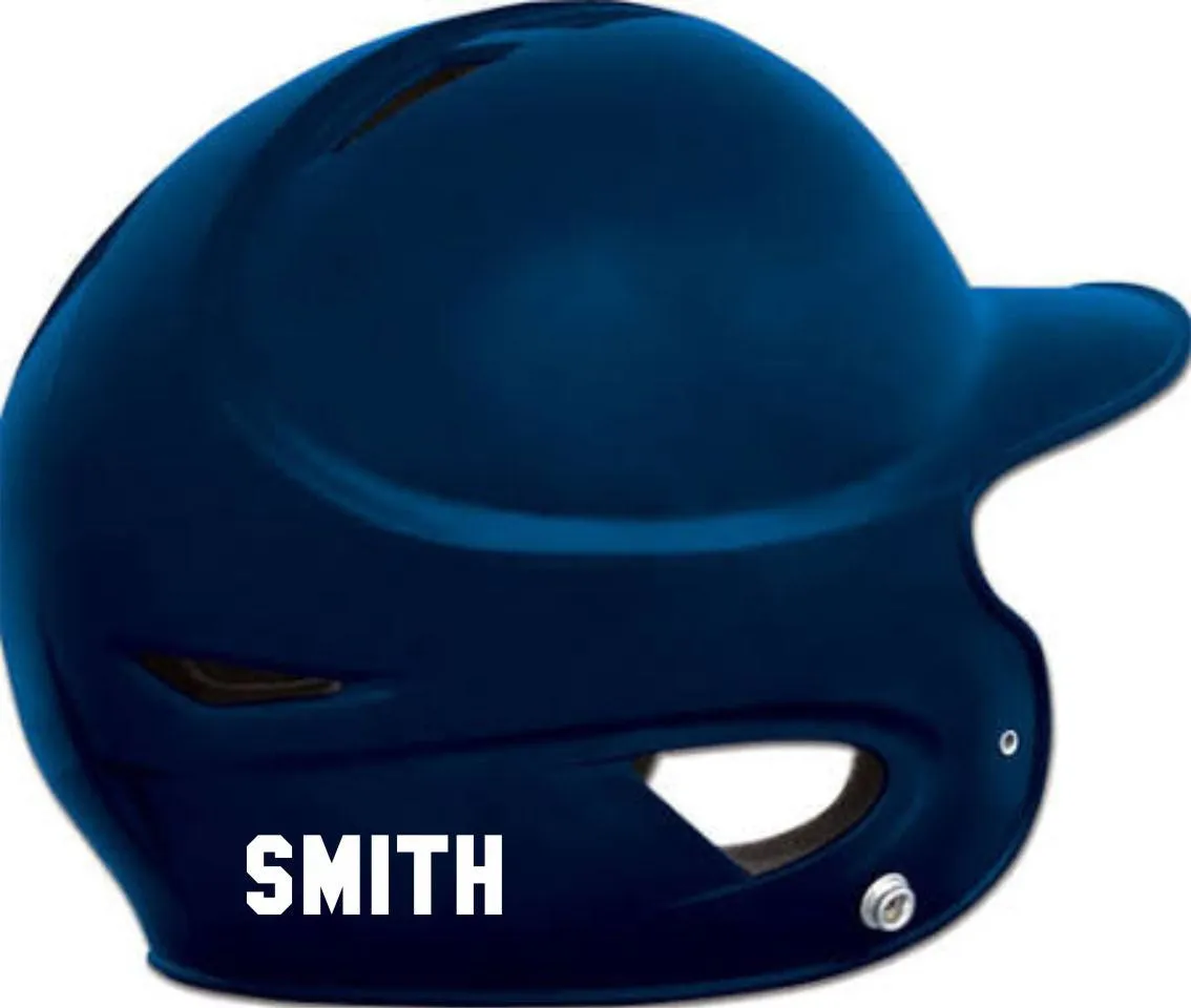 Chap Baseball Helmet Sticker