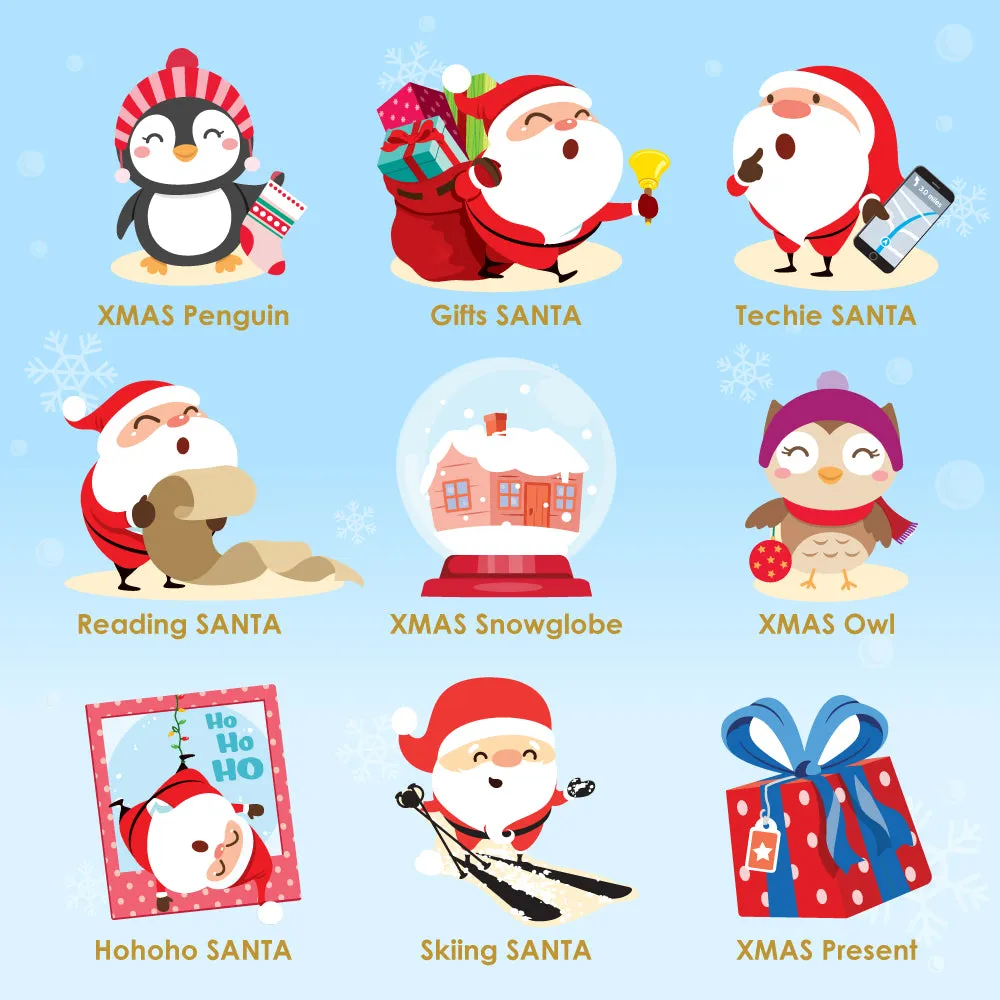 Christmas Gifts Eco-friendly Reusable Straw Set [FREE Custom Add Name]