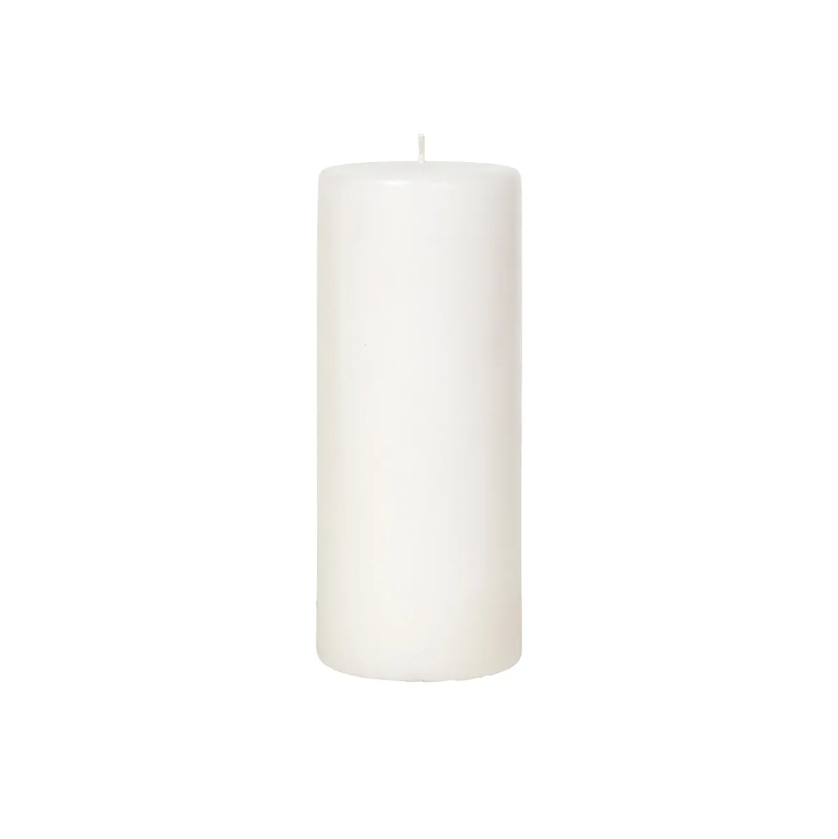 Church Pillar Candle Pure White - Ø8 x H20 cm