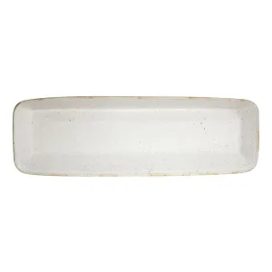 Churchill Stonecast Hints Rectangular Baking Dishes Barley White 160 x 530mm - DY203