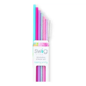 Cloud Nine Reusable Straw Set