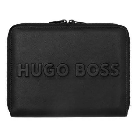 Conference folder A5 Label Black by Hugo Boss
