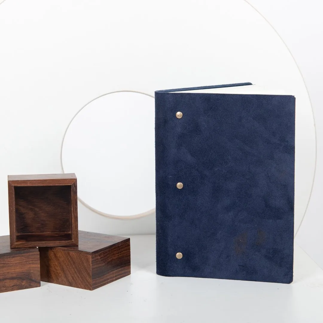 Craft Junky Soft Cover Suede Leather Diary