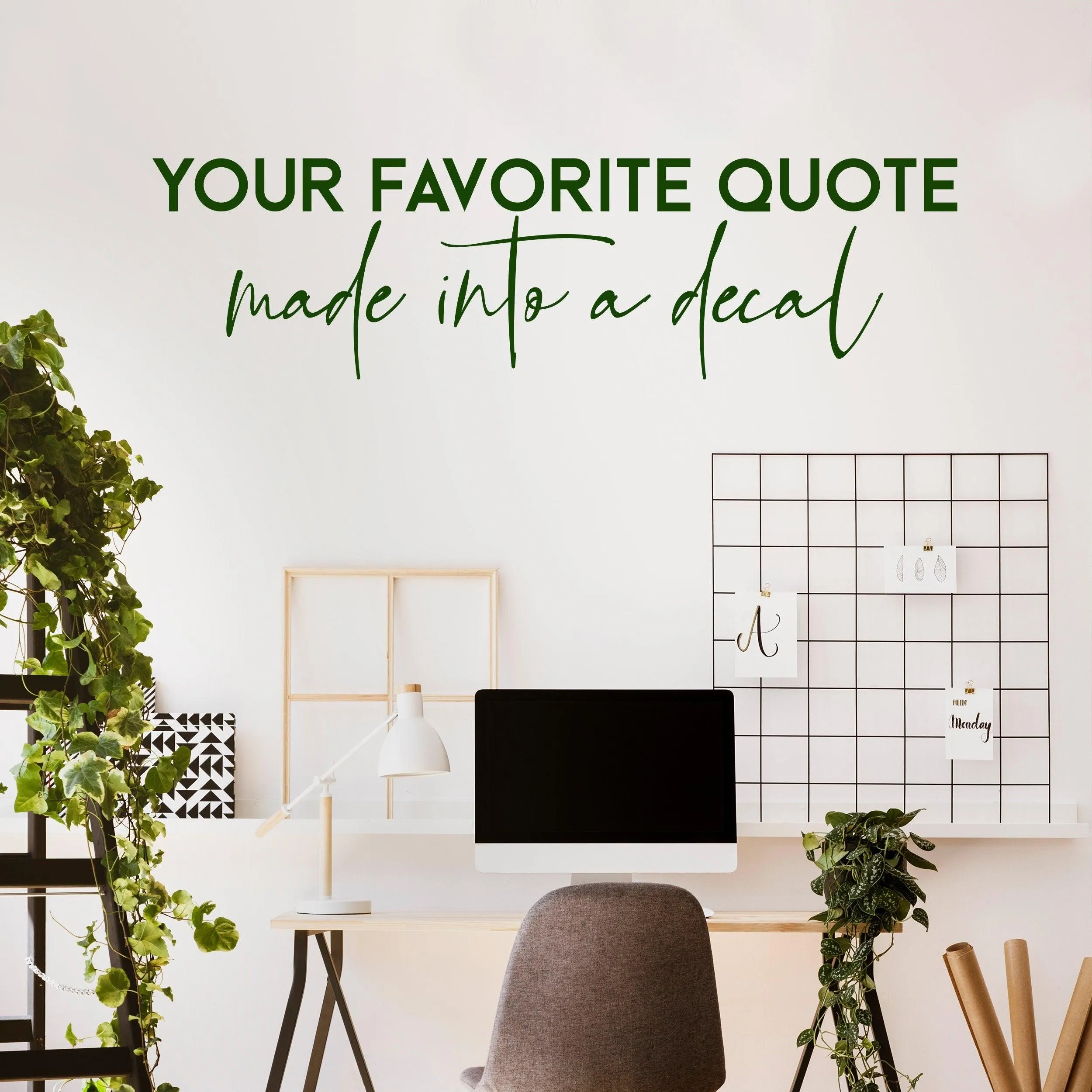 Custom Vinyl Wall Decals: Personalize Your Space with Unique Quotes Stickers