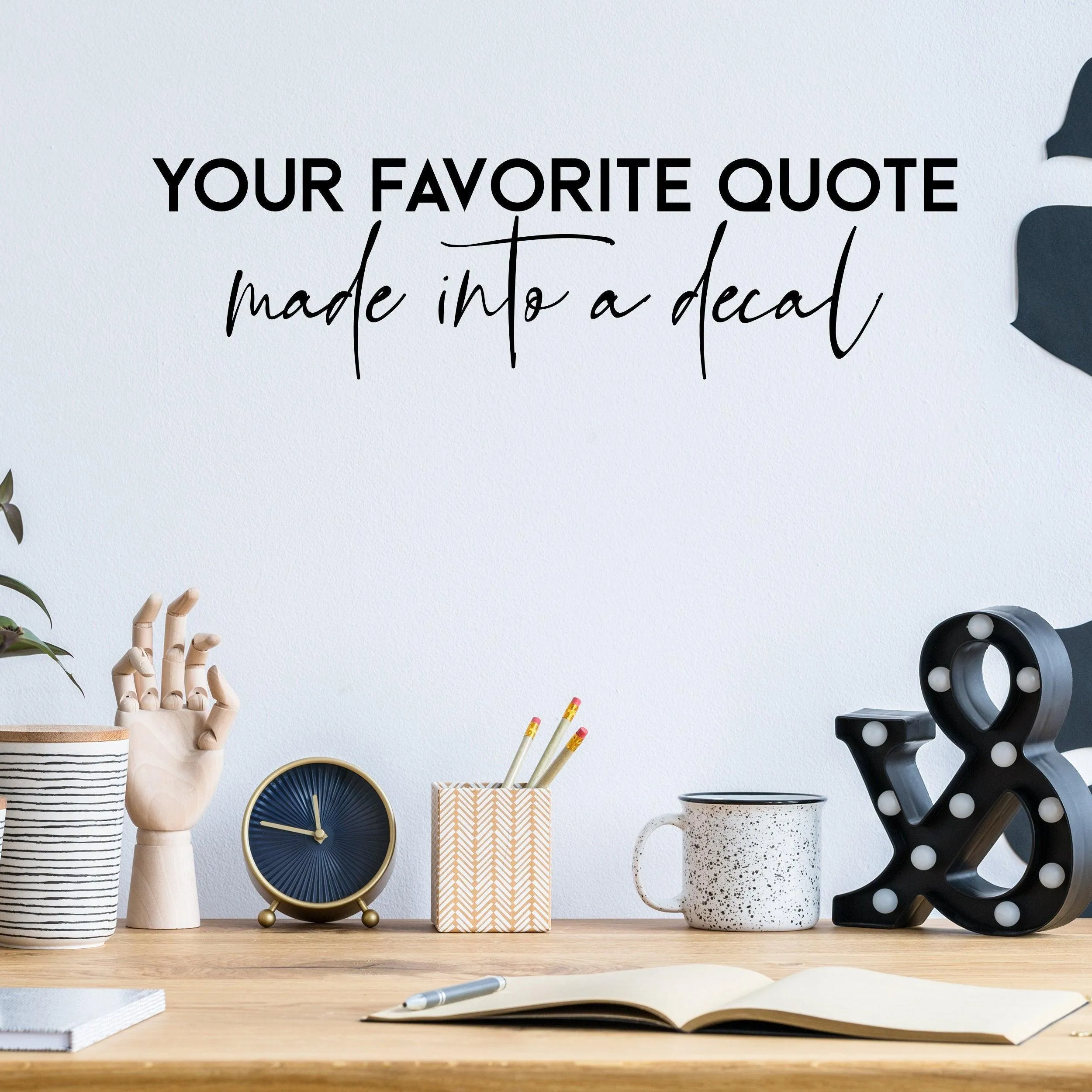 Custom Vinyl Wall Decals: Personalize Your Space with Unique Quotes Stickers