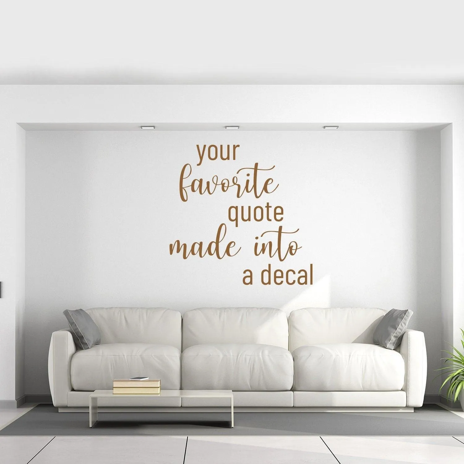 Custom Vinyl Wall Decals: Personalize Your Space with Unique Quotes Stickers