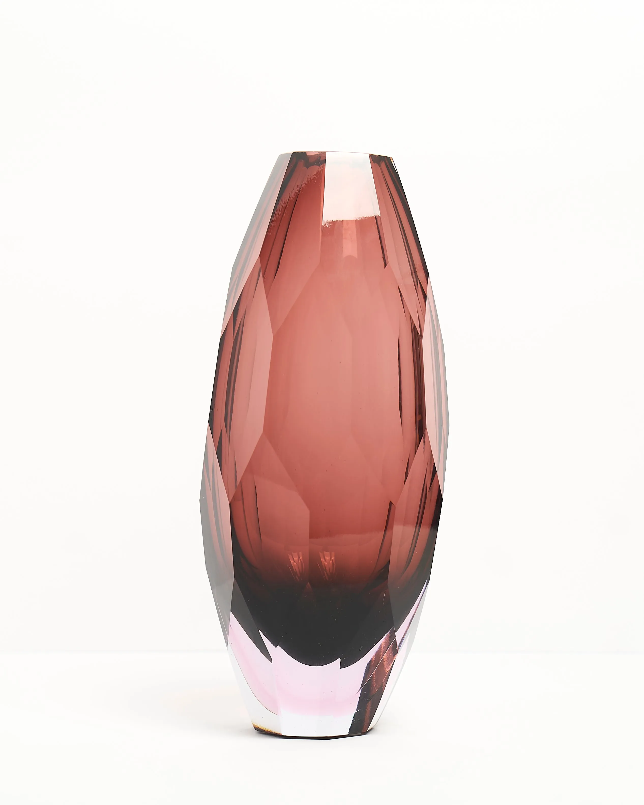 Cut Glass Vase - Modern Luxury - Modern Home Accent - Home Decor - Fancy - Elegant - Bold