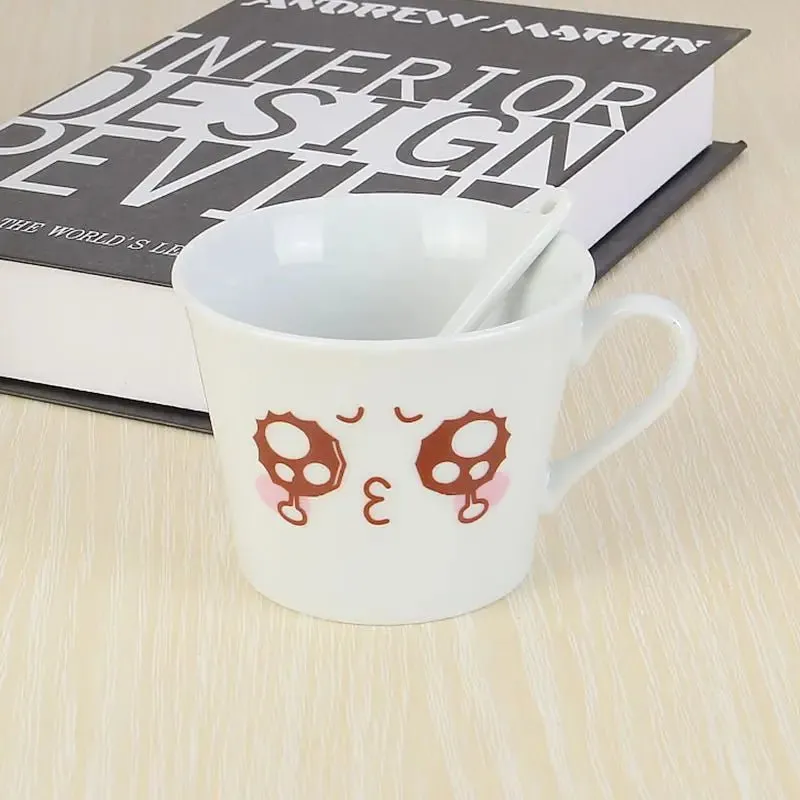 Cute Smiling Face Cartoon Coffee Mugs