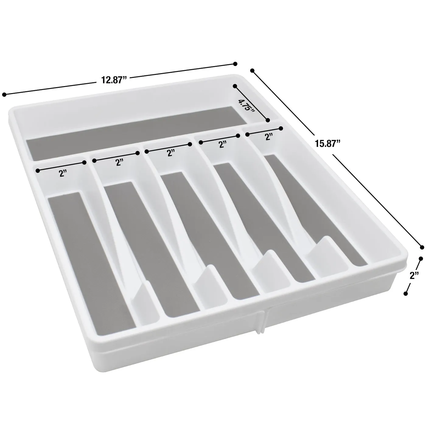 Cutlery Organizer & Utensil Tray Set