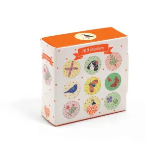 Djeco 100 Stickers - Chichi