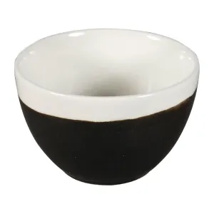DY172 Churchill Monochrome Profile Open Sugar Bowls Onyx Black 230ml (Pack of 12)