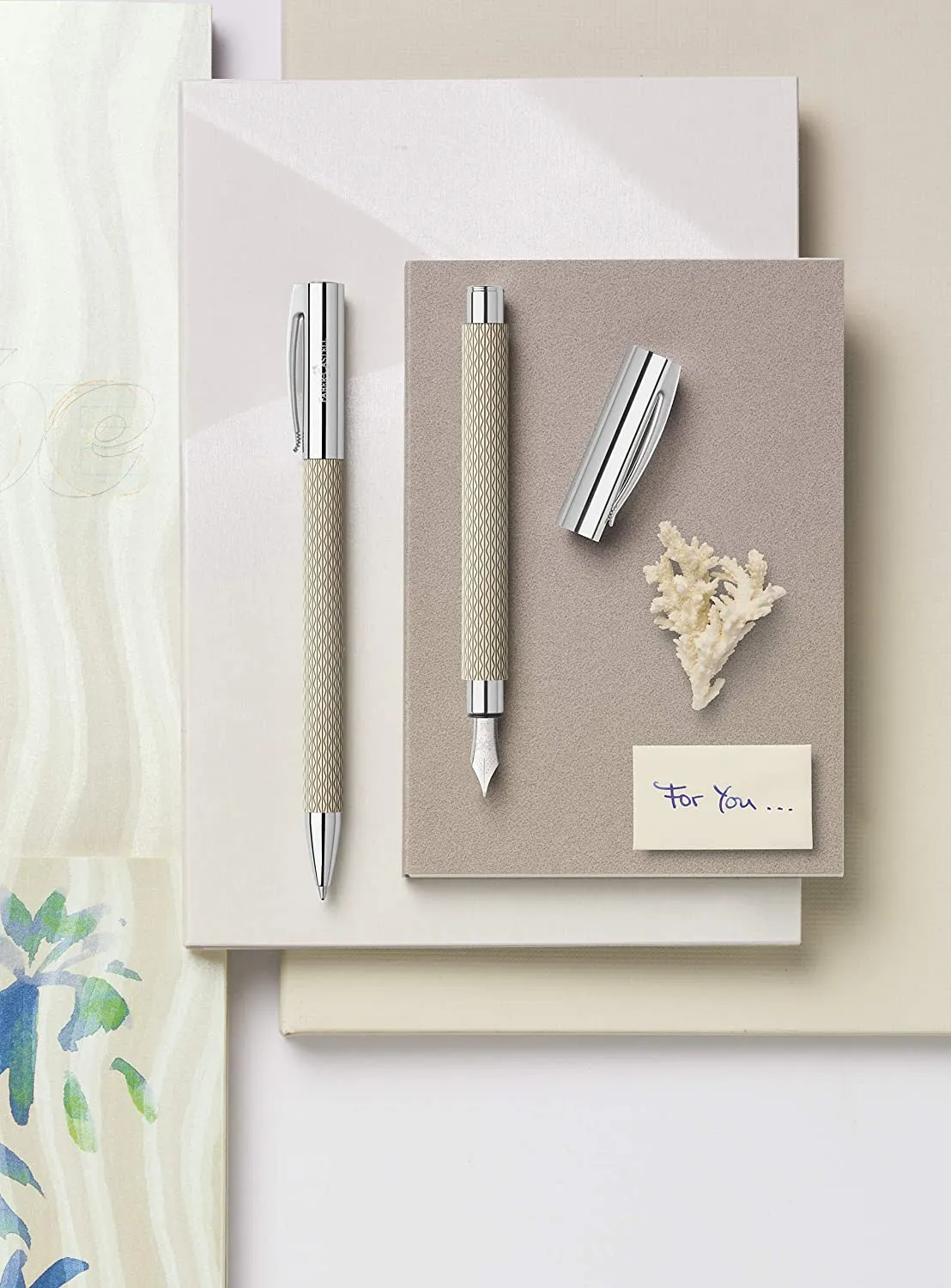 FABER-CASTELL BP Ambition OpArt "White Sand"