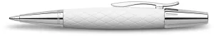 FABER-CASTELL B/PEN EMOTION RHOMBUS WHT