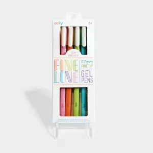 Fine Lines Gel Pens Set of 6