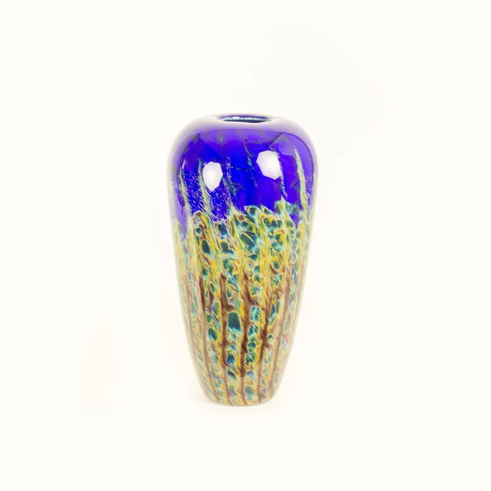 Fire & Ice Tall Puff Vase