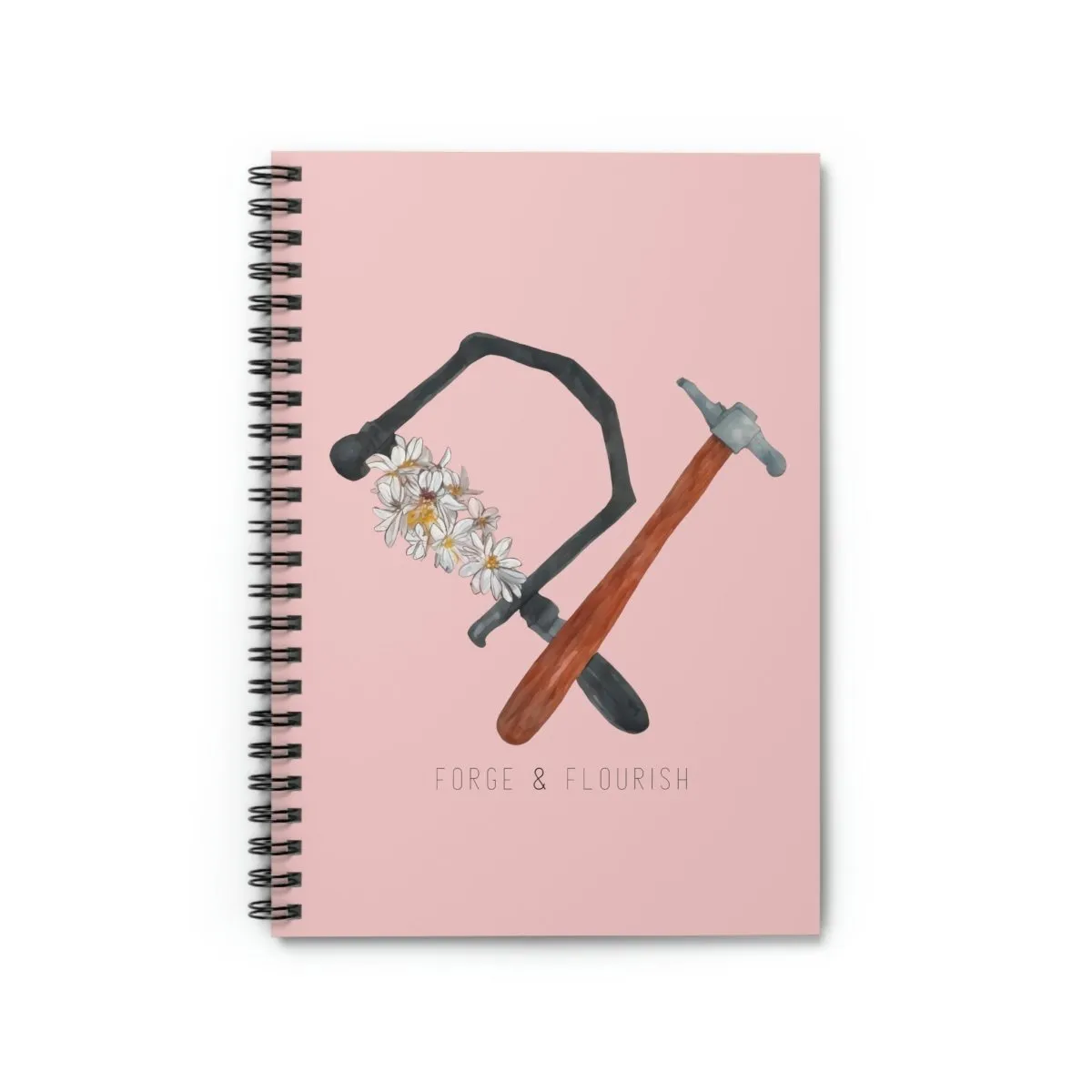 Forge & Flourish Spiral Notebook - Ruled Line