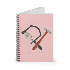 Forge & Flourish Spiral Notebook - Ruled Line