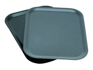 Genware PT4634BK Laminated Wood Tray 46 x 34cm - Black