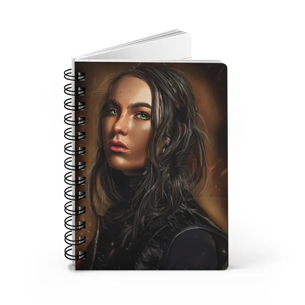 Girl Spiral Bound Journal