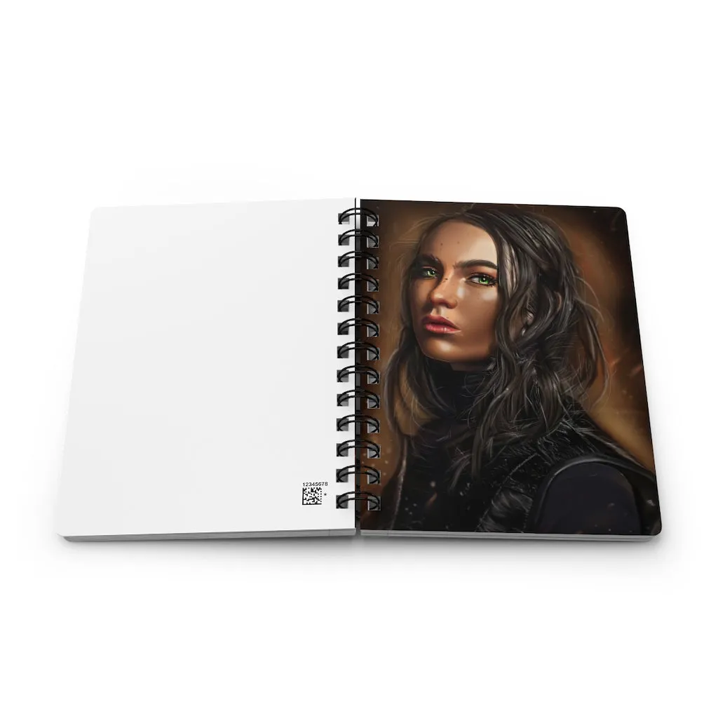 Girl Spiral Bound Journal