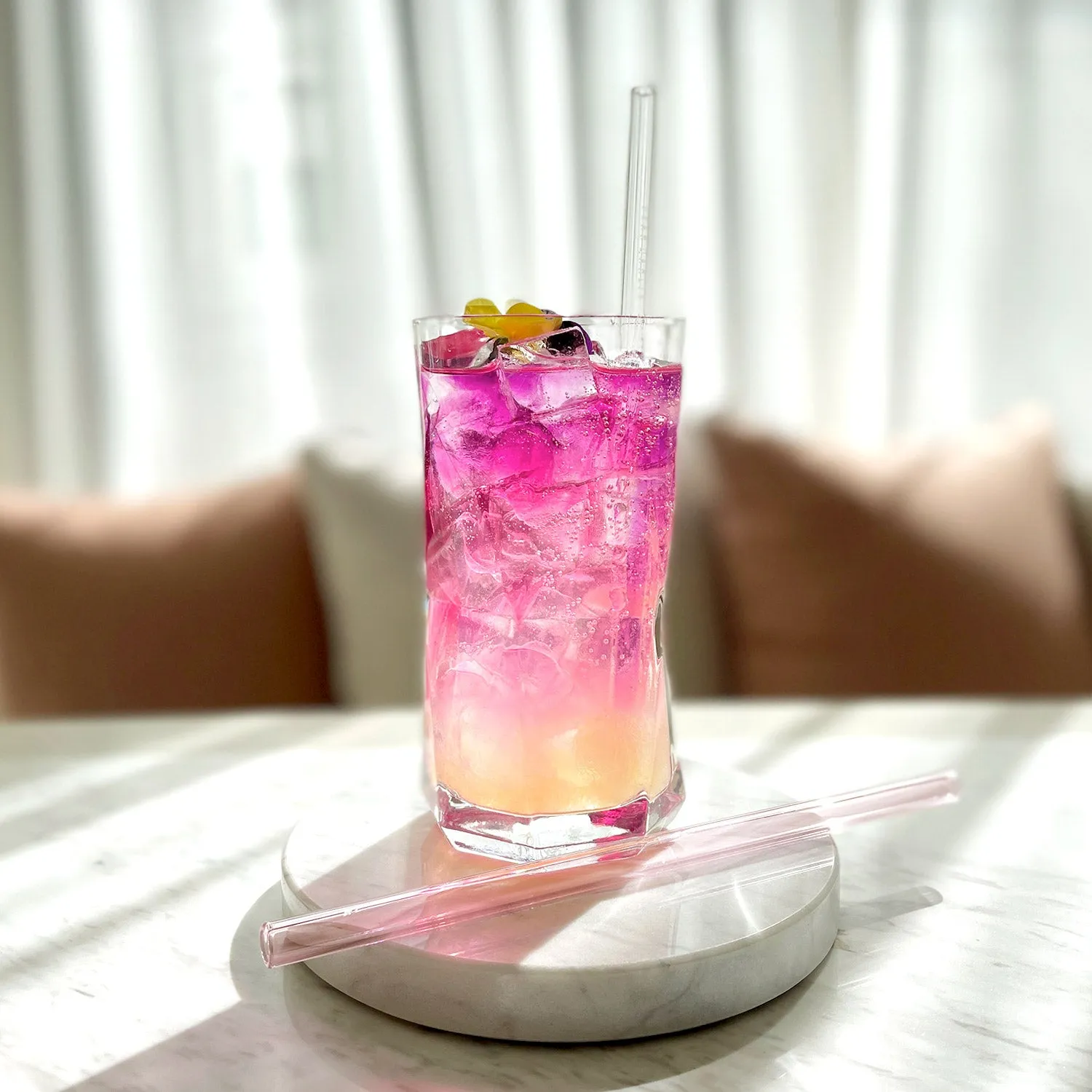 Glass Straw Duo
